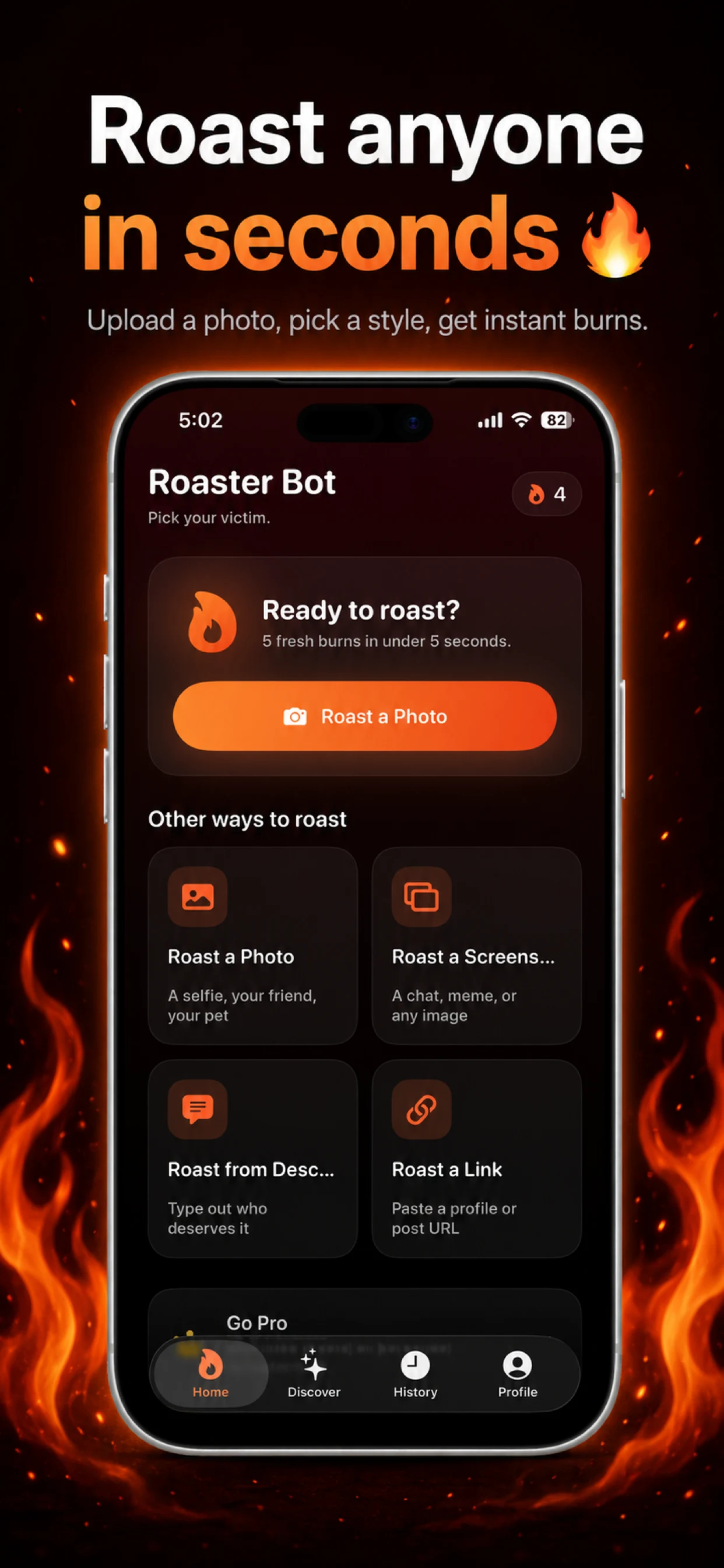 Roaster Bot screenshot